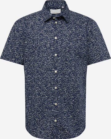 Casual Friday Regular fit Button Up Shirt 'Anton' in Blue: front