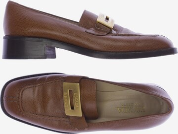 ESCADA Flats & Loafers in 36 in Brown: front