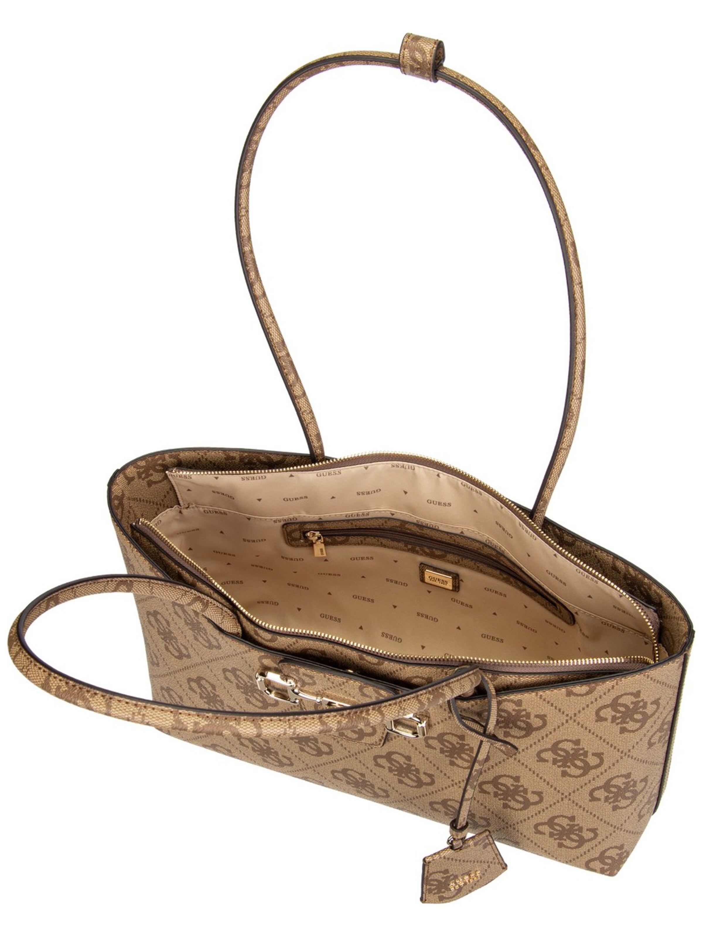 Cabas 'Janie' GUESS en marron