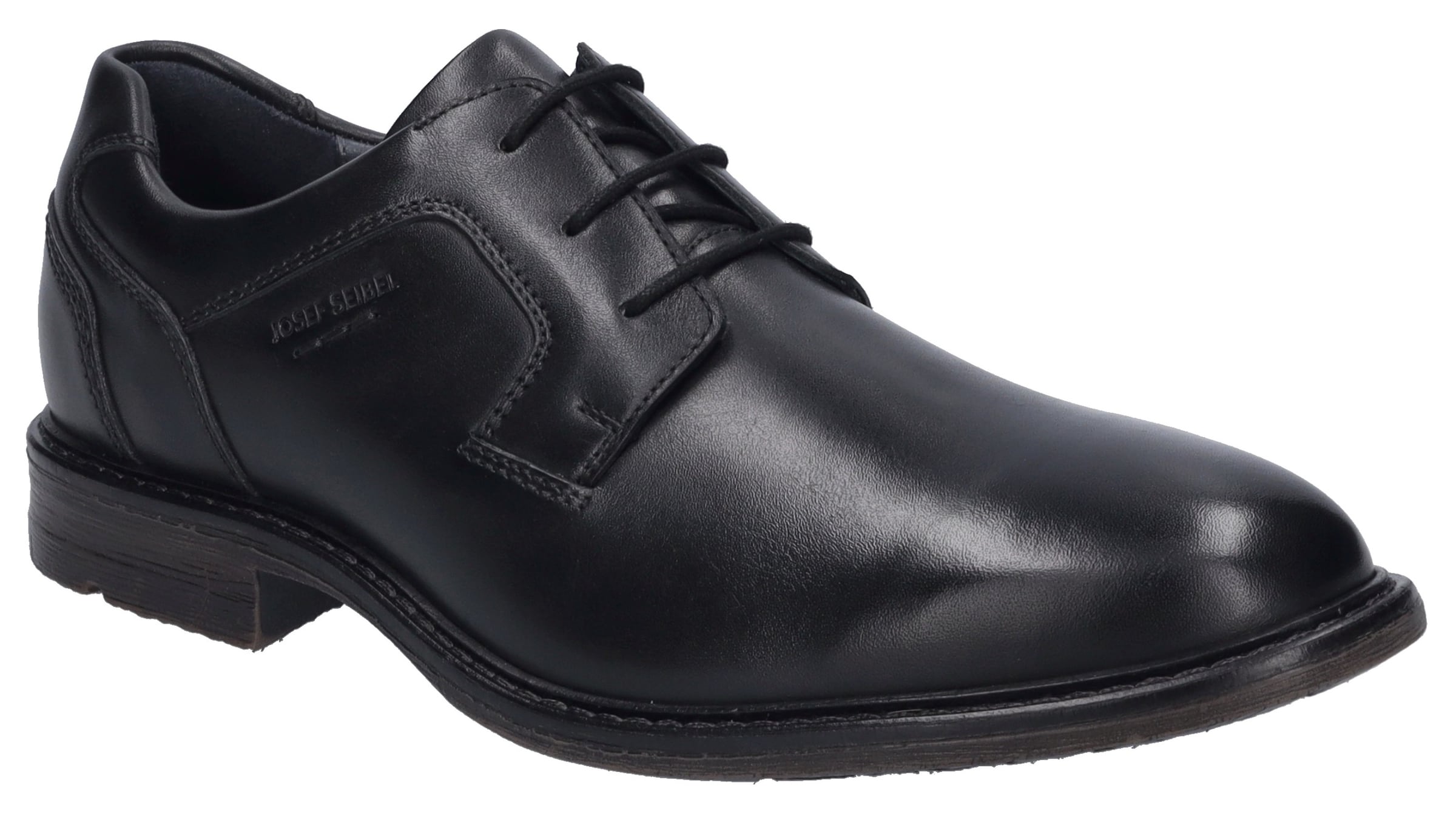 JOSEF SEIBEL Schnürschuh 'Earl 01' in Schwarz: Vorderseite