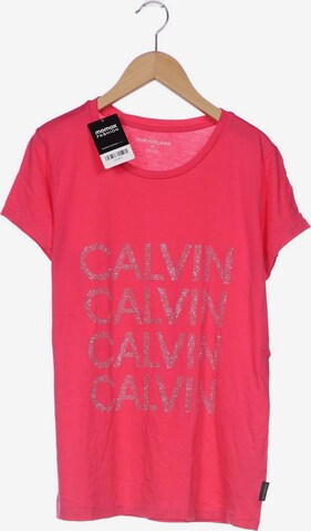 Calvin Klein Jeans T-Shirt L in Pink: predná strana