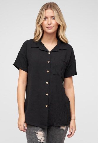Cloud5ive Blouse in Zwart: voorkant