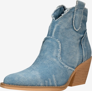 Salinyang Comwboystøvler i blå: forside