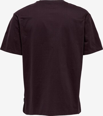 Only & Sons Bluser & t-shirts 'Fred' i rød