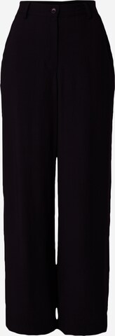 Loosefit Pantaloni 'Alexis' de la Guido Maria Kretschmer Women pe negru: față