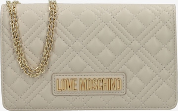 Sac à bandoulière 'Smart' Love Moschino en beige : devant