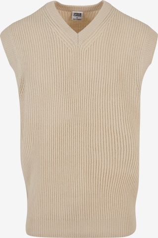 Pullunder de la Urban Classics pe bej: față