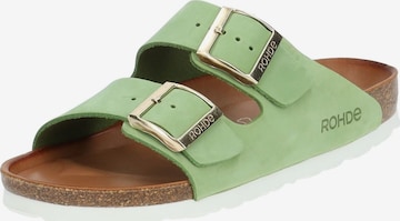 ROHDE Mule '5650' in Green: front