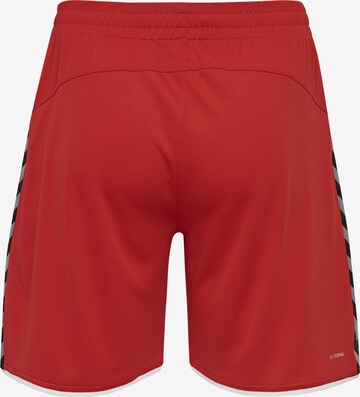 Hummel Regular Urheiluhousut 'Poly' värissä punainen