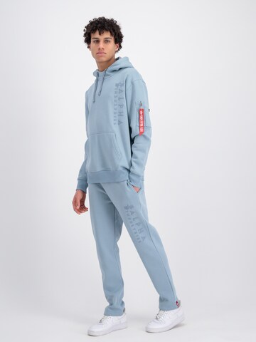 ALPHA INDUSTRIES Bluzka sportowa w kolorze niebieski
