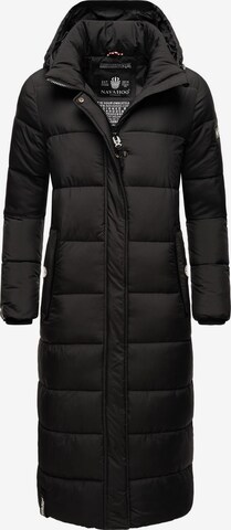 NAVAHOO Winter coat in Black: front