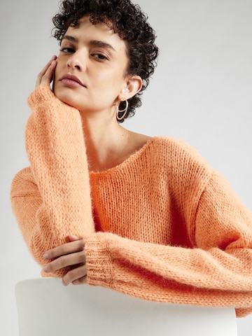 VILA Sweater 'Choca' in Orange
