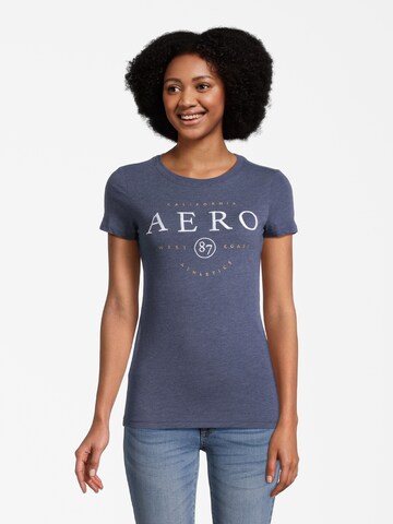 AÉROPOSTALE - Camiseta en azul: frente