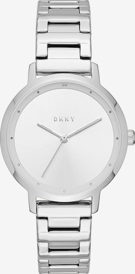 DKNY Montre à affichage analogique en argent, Vue avec produit