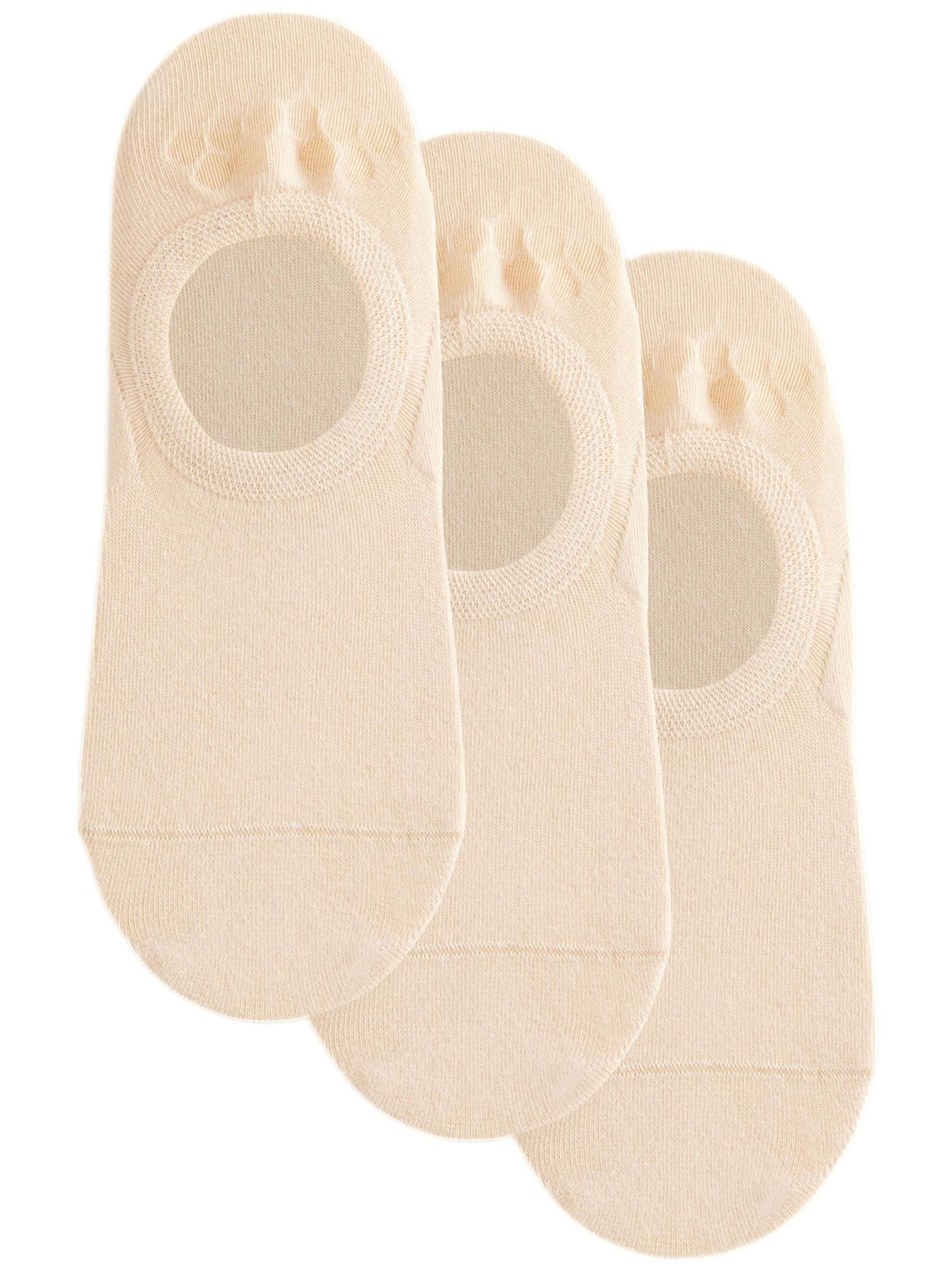 bēšs Next Zeķes pēdiņas: no priekšpuses