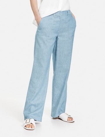 GERRY WEBER Normalny krój Spodnie w kolorze niebieski: przód