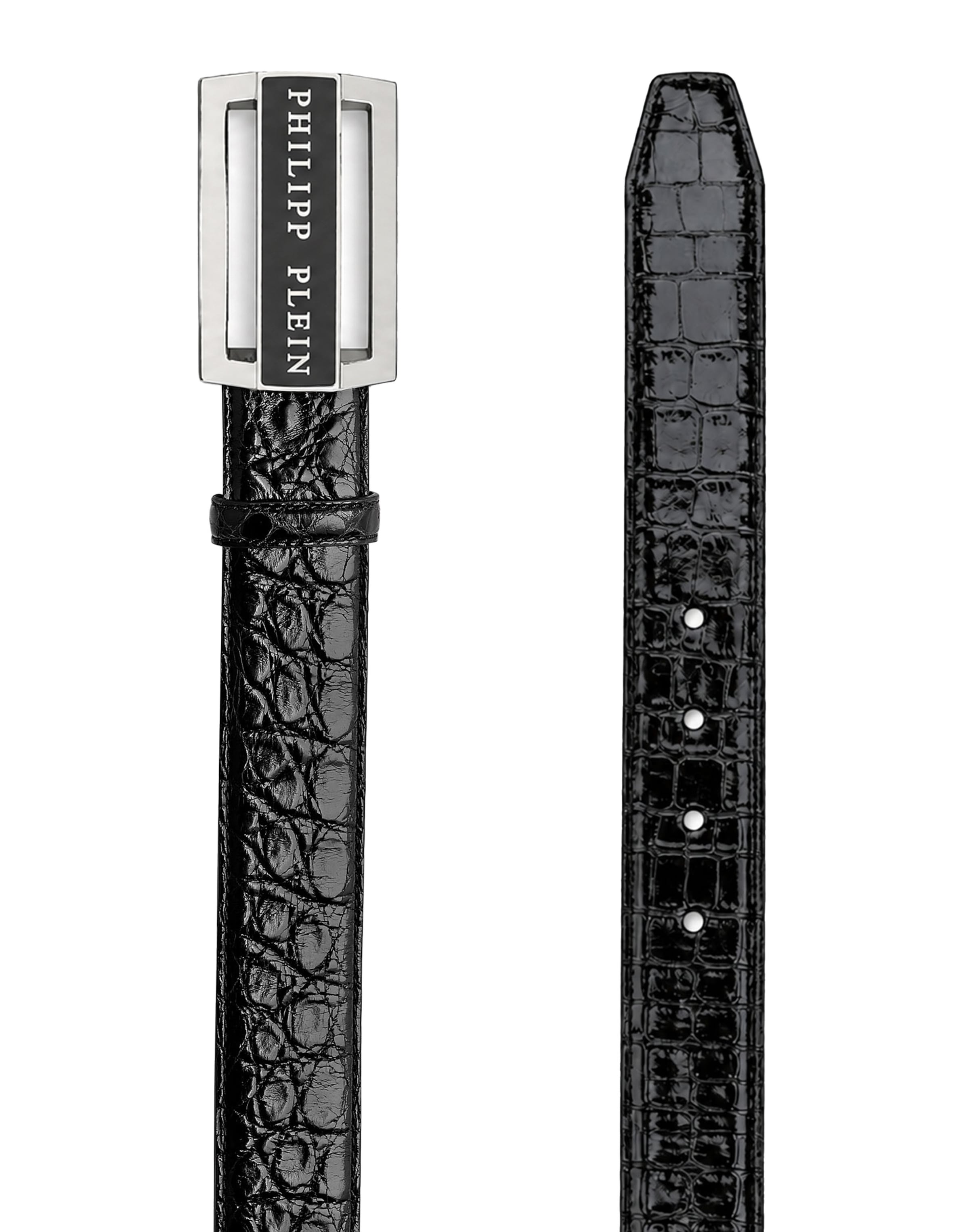 Philipp Plein - Cinturón 'Cocco' en negro