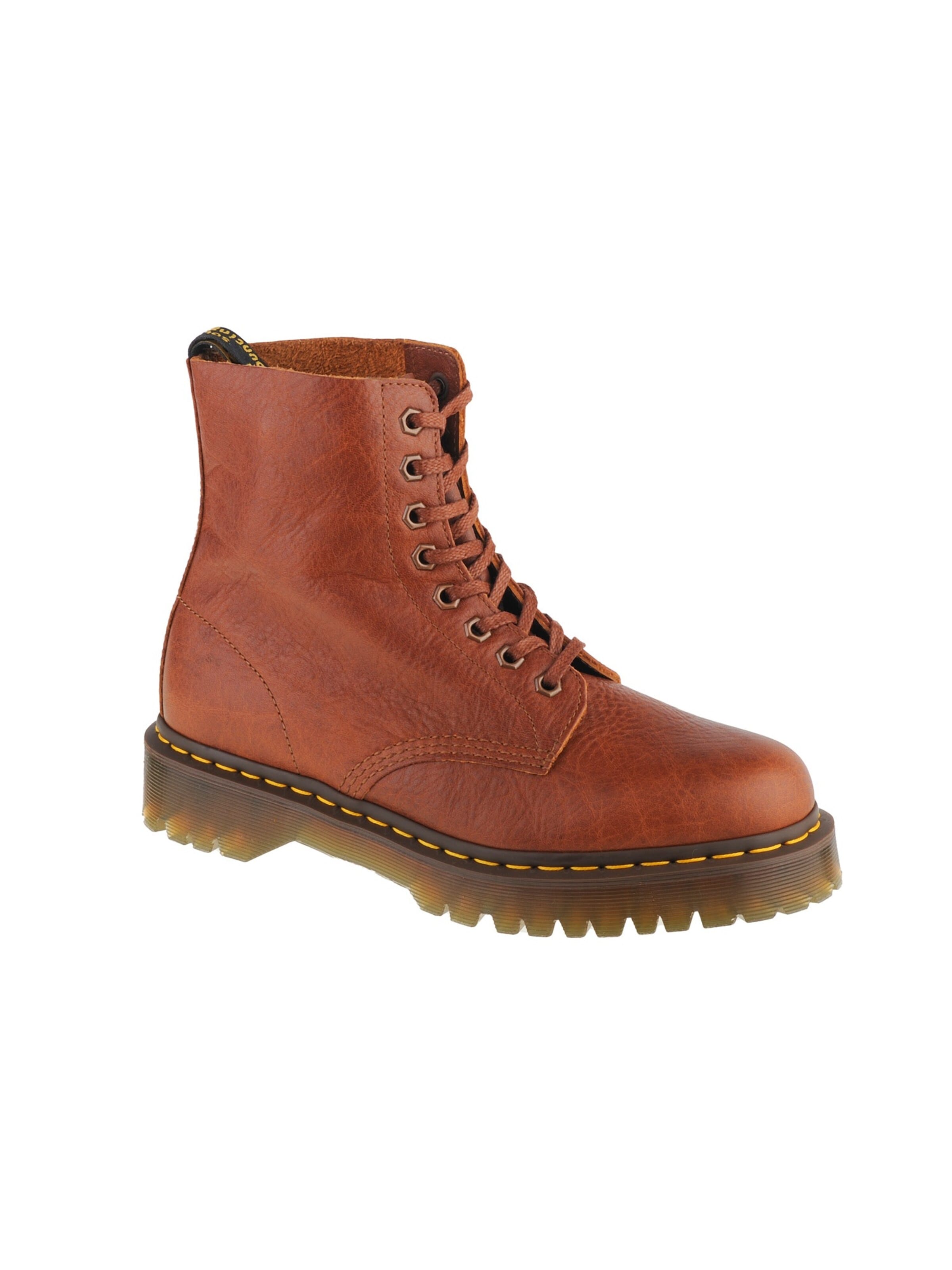 Dr. Martens Enkellaarsje 'Dr. Martens 1460' in Bruin: voorkant