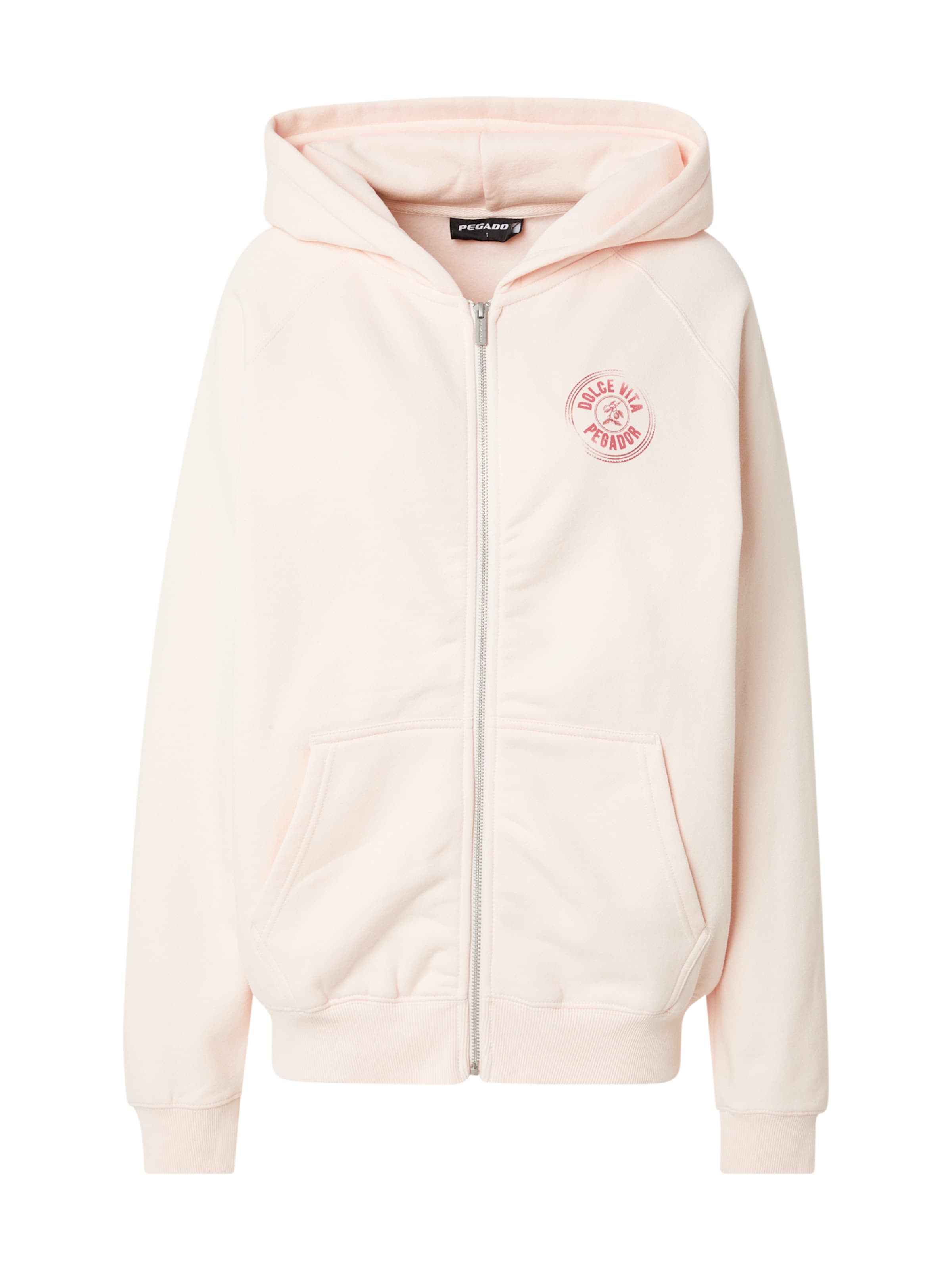 Veste de survêtement 'NADIA' Pegador en rose : devant