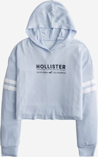 HOLLISTER Sweatshirt in nachtblau / opal / weiß, Produktansicht