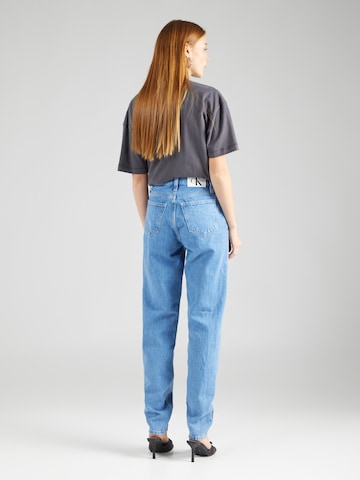 Calvin Klein Jeans Tapered Jeans i blå