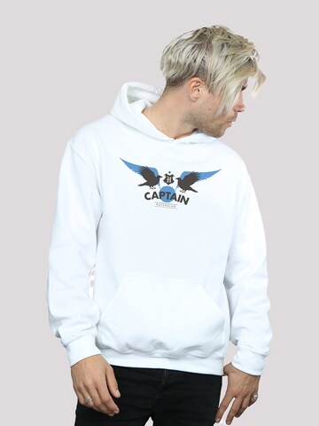 F4NT4STIC Sweatshirt 'Harry Potter Ravenclaw Captain' in White: front