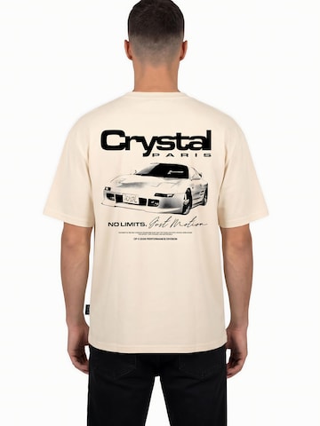 Crystal Paris Shirt 'Performance' in Wit: voorkant