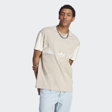 ADIDAS ORIGINALS Tričko 'Adicolor Seasonal Archive' – béžová: přední strana