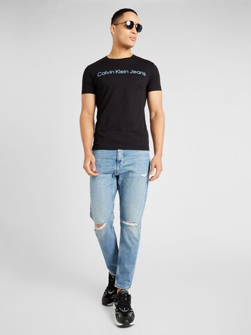 Calvin Klein Jeans T-Shirt in Schwarz