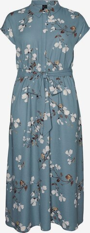 Vero Moda Curve Kleid in Blau: predná strana