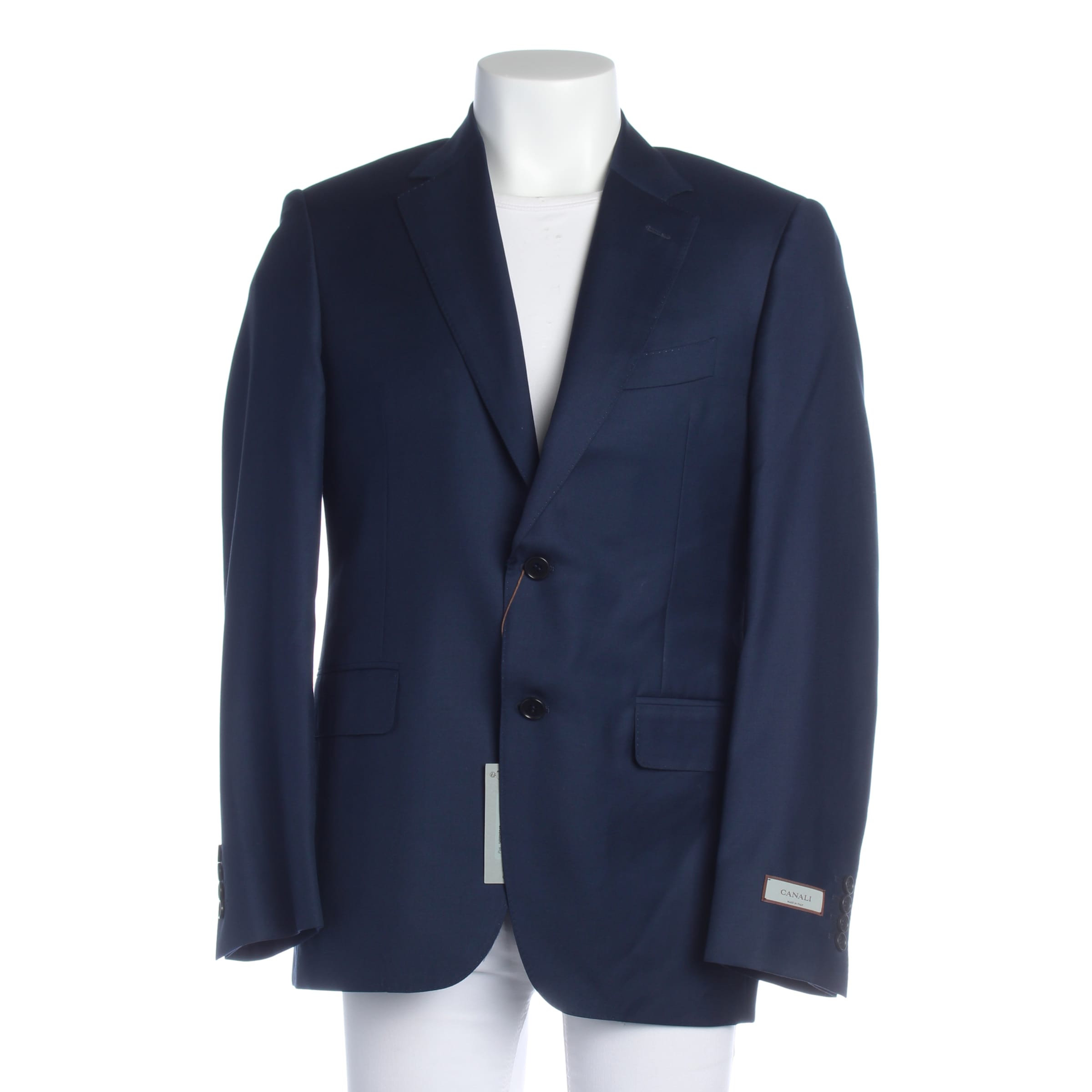 Canali Suit Jacket in S in Blue: front