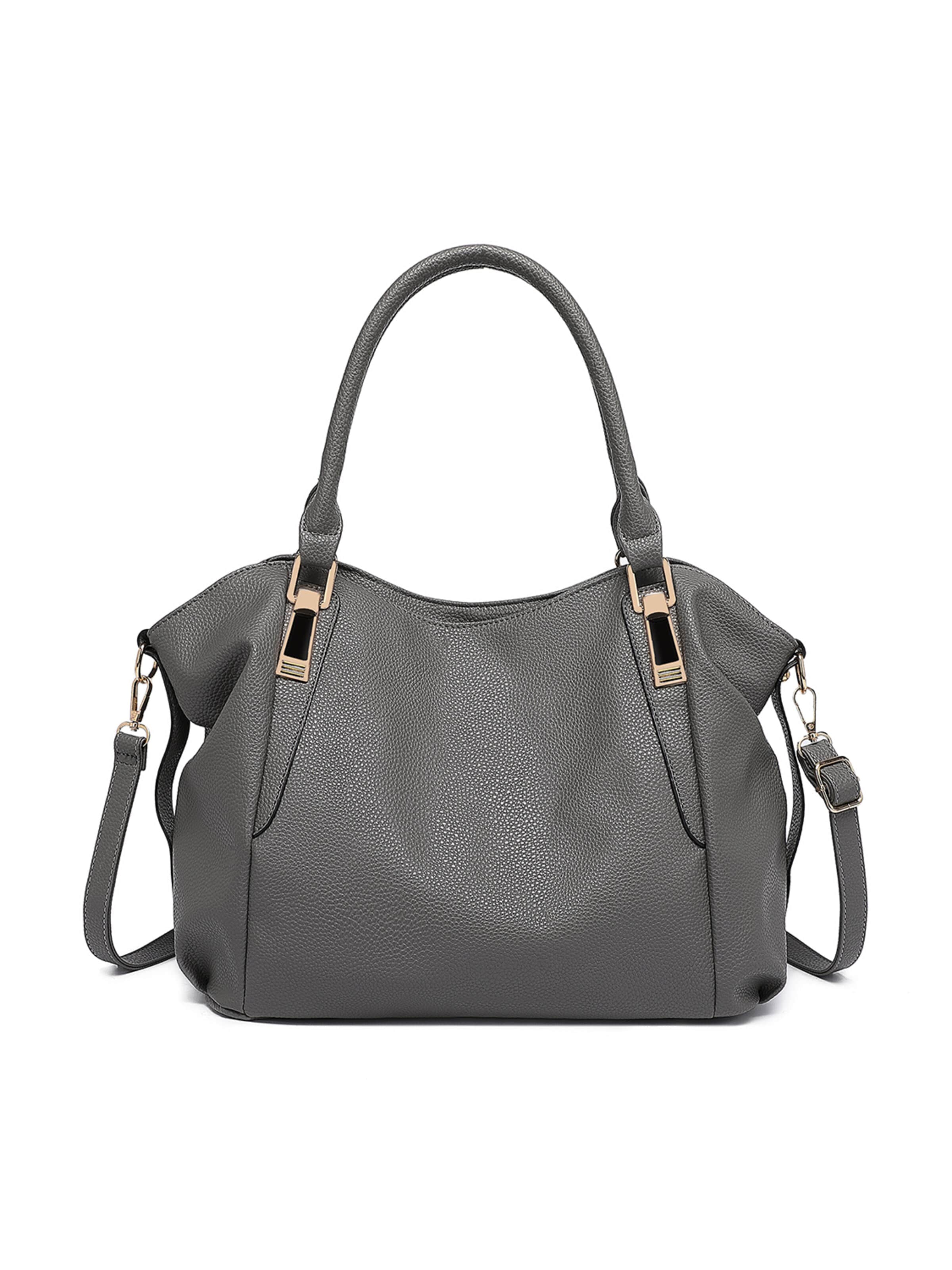 Miss Lulu Schultertasche‌‌‌ in Grau: Vorderseite