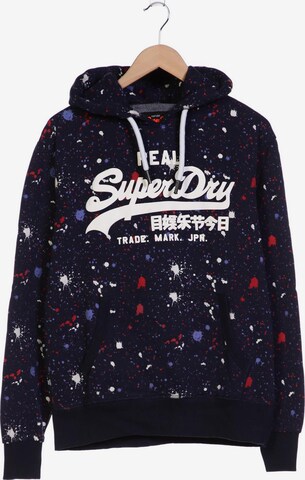 Superdry Kapuzenpullover L in Blau: predná strana