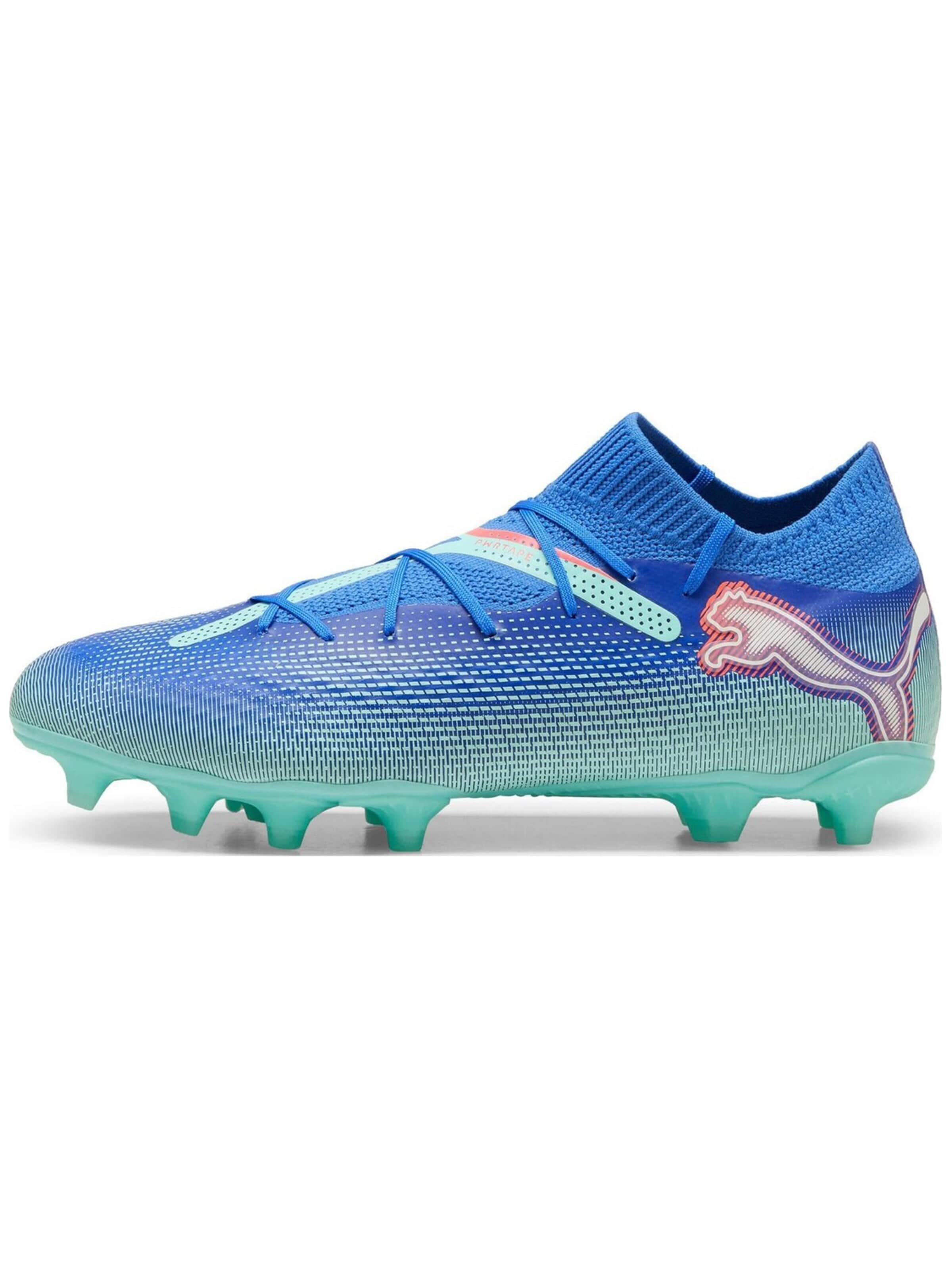PUMA Voetbalschoen 'Puma Future 7 Pro Fgag' in Blauw: voorkant