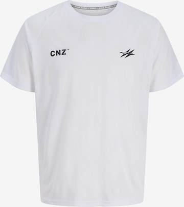 JACK & JONES Bluser & t-shirts 'JCOCNZ PARIS' i hvid: forside