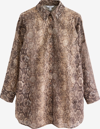 Next Strandkleid in beige / braun / schoko, Produktansicht