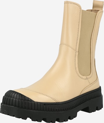 SCOTCH & SODA Chelsea Boots 'CONNI' in Beige: front