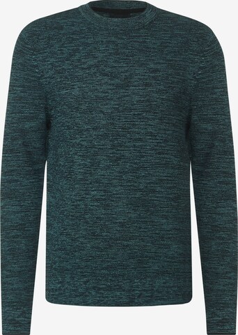 Street One MEN Sweater in Green: front