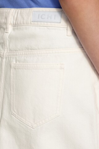 ICHI - Falda 'Aveny' en blanco
