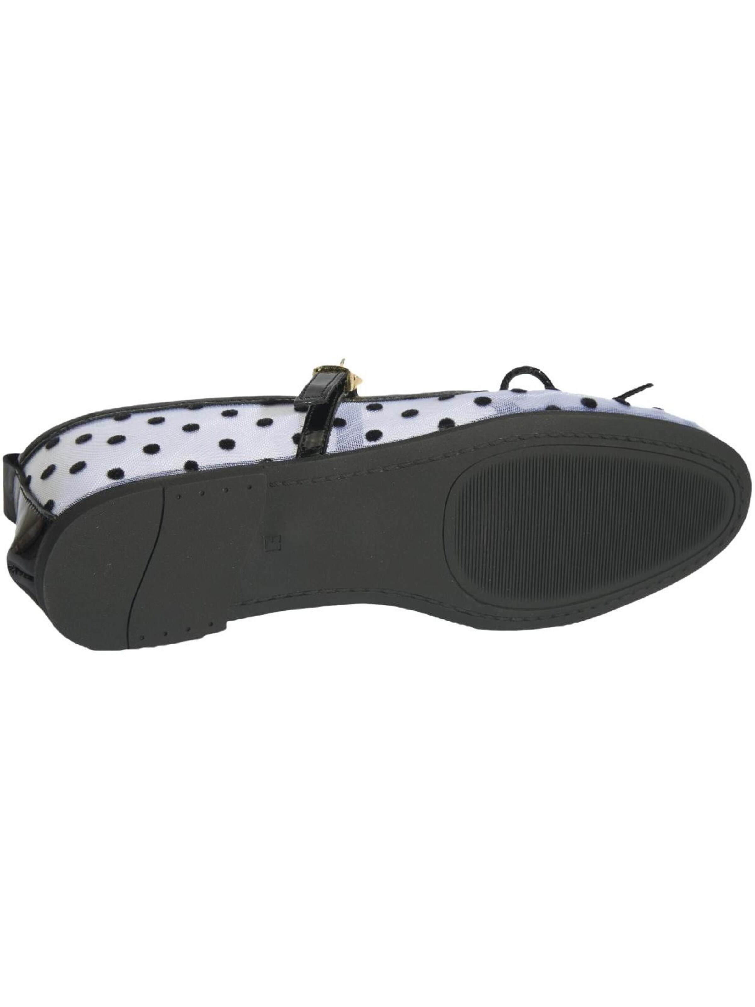 Desa Ballet Flats 'Ballettschuhe' in Black