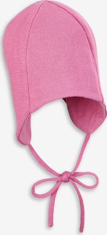 STERNTALER Beanie in Pink: front