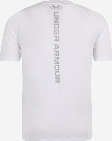 Maglia funzionale 'Tech Reflective' di UNDER ARMOUR in bianco