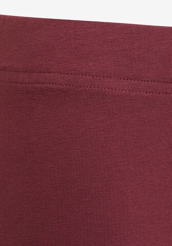 ADIDAS SPORTSWEAR Skinny Sporthose in Rot