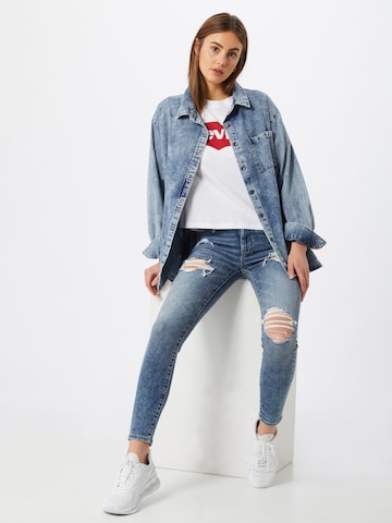 LEVI'S ® Shirt 'Graphic Varsity Tee' in Weiß