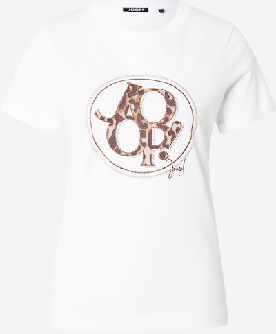 Marškinėliai 'Tova' iš JOOP!, spalva – ruda / šviesiai ruda / rožių spalva / balta, Prekių apžvalga