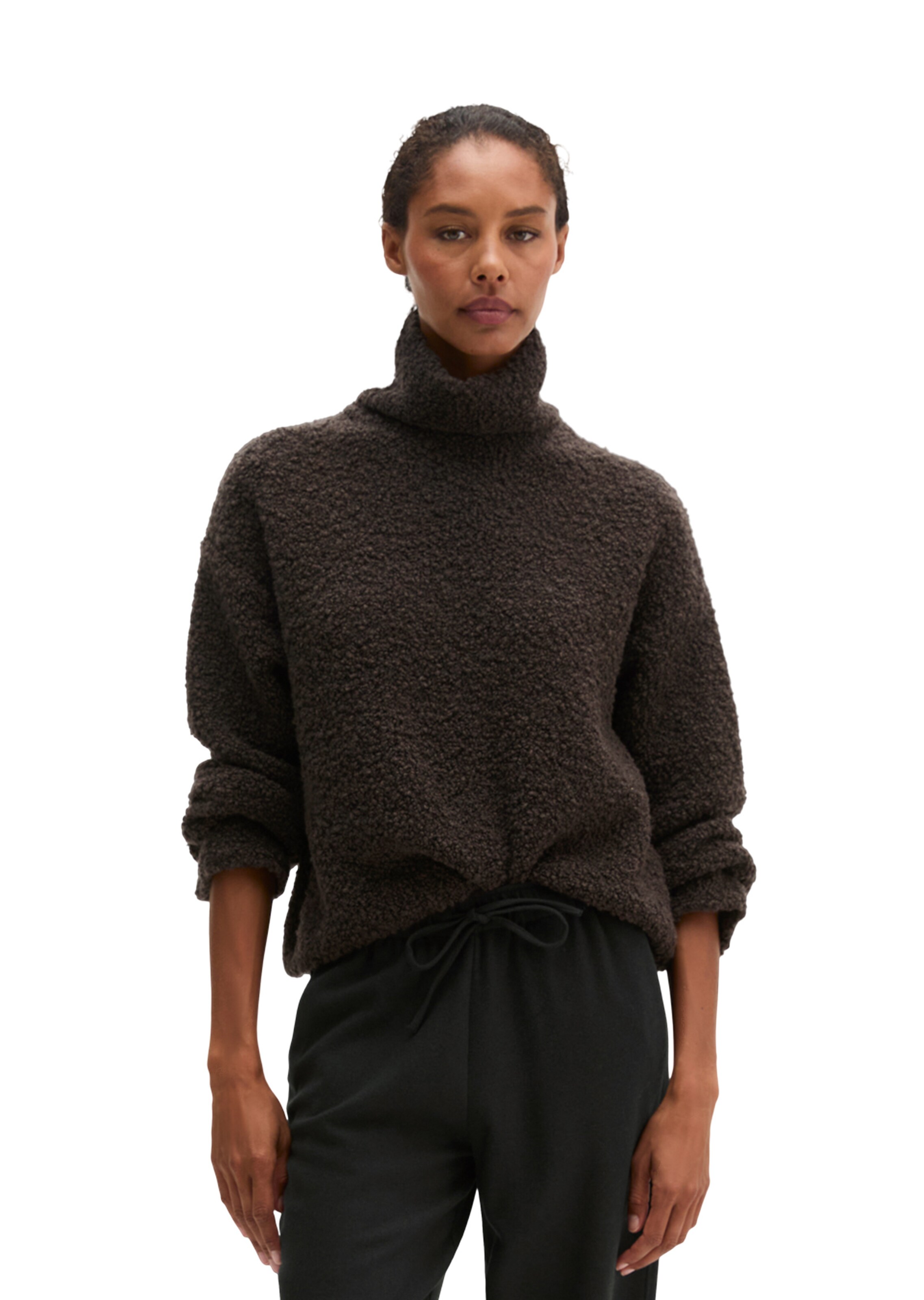 Pull-over Marc O'Polo en marron : devant