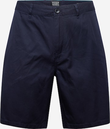 Regular Pantalon chino SCOTCH & SODA en bleu : devant