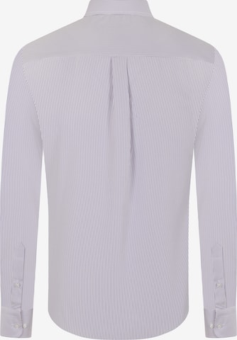 DENIM CULTURE Regular fit Button Up Shirt 'Walton' in Purple