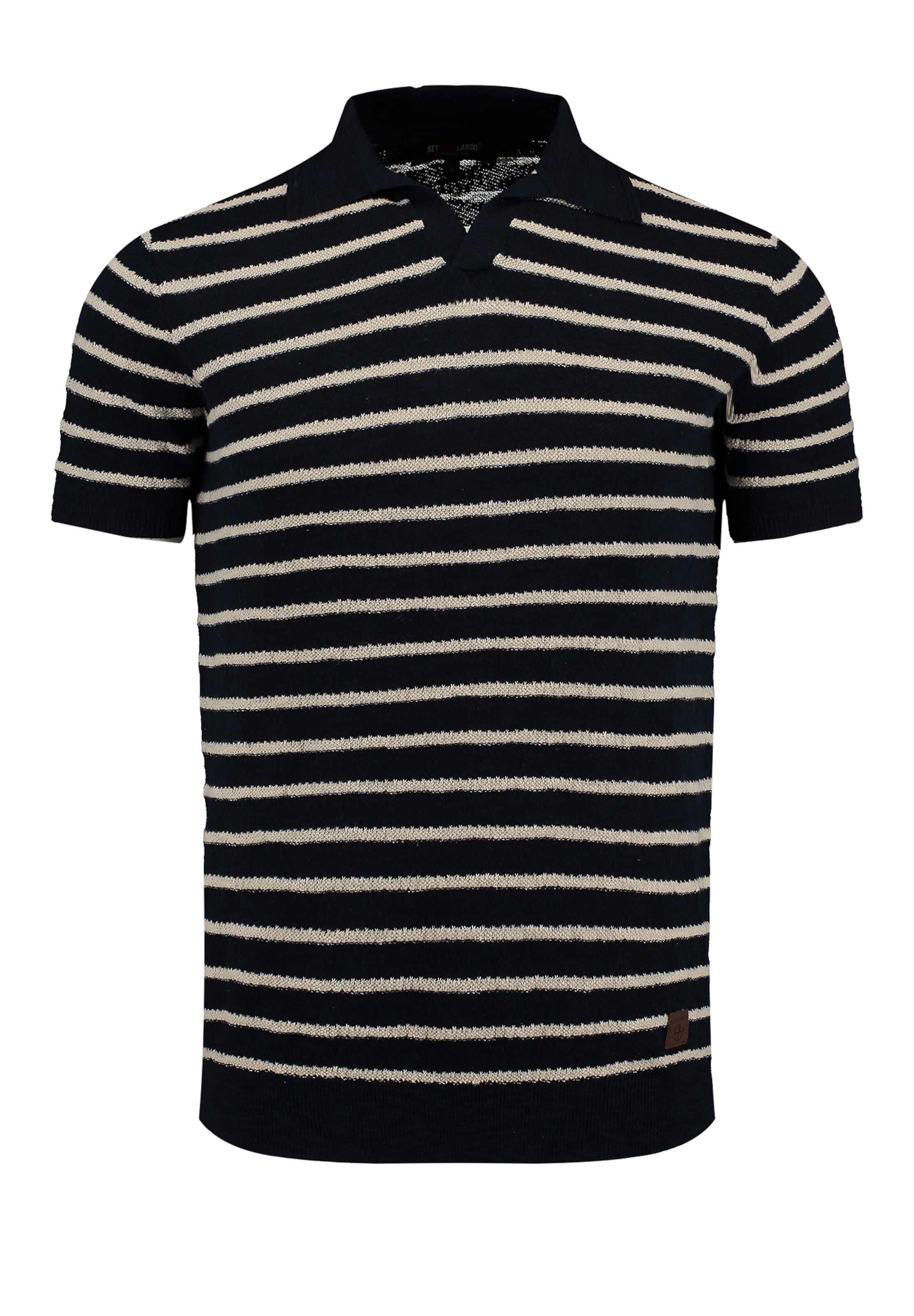 Key Largo Koszulka 'GROUND' w kolorze niebieski: przód