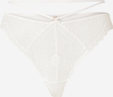 ETAM - Tanga 'INDOMPTEE' em branco: frente